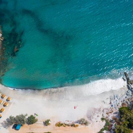 Aegean Beachfront Petriai Ngoại thất bức ảnh