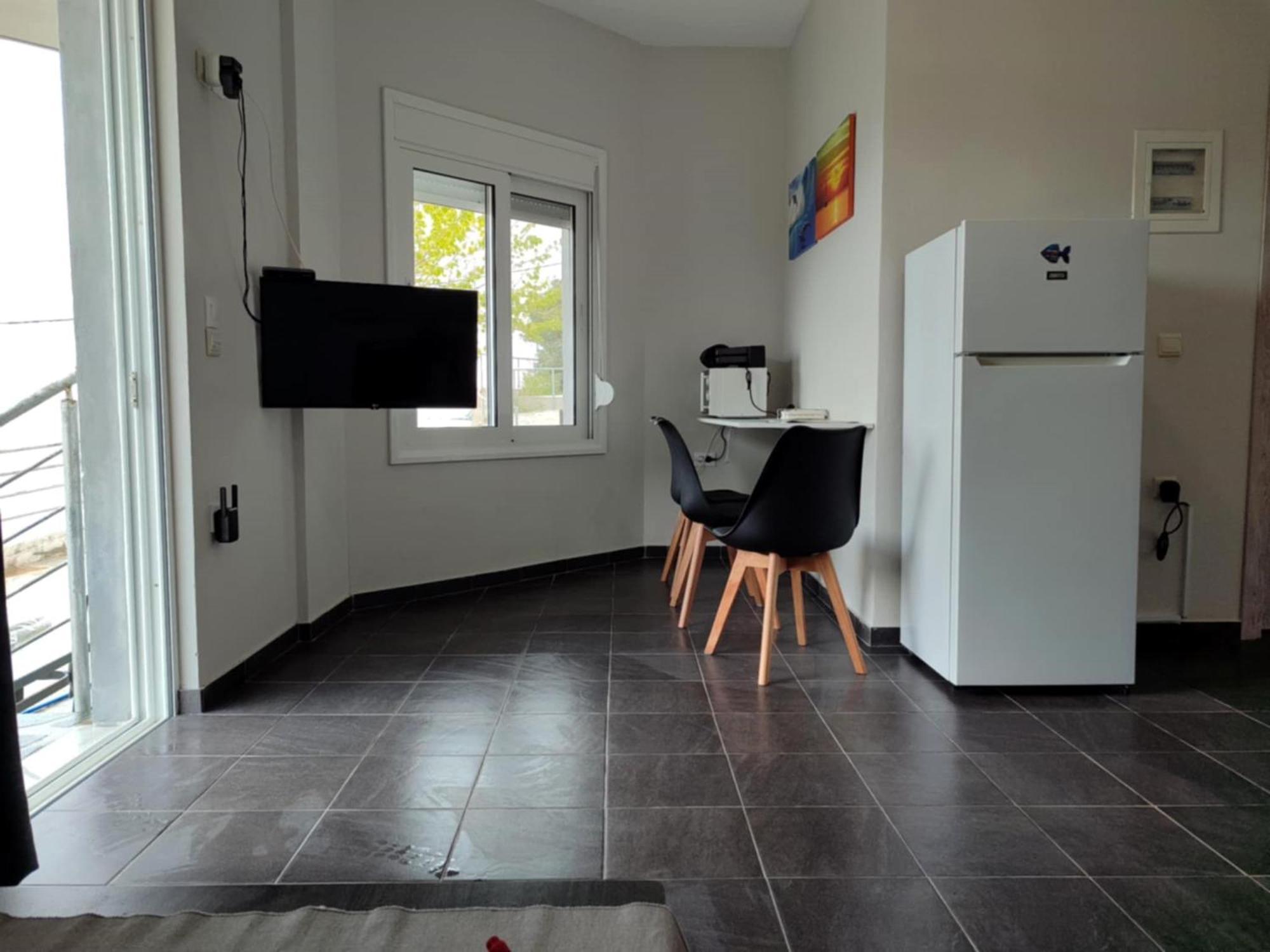 Aegean Beachfront Petriai Ngoại thất bức ảnh