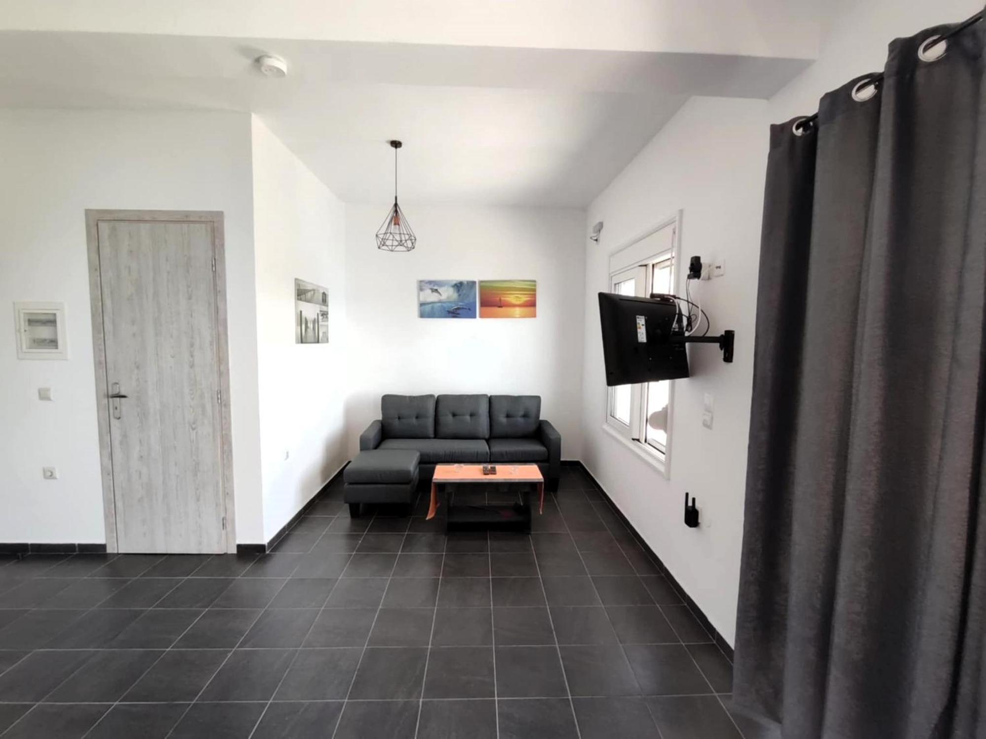 Aegean Beachfront Petriai Ngoại thất bức ảnh